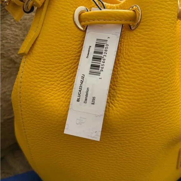 Dooney & Bourke Vibrant Yellow Shoulder Bag - Picture 3 of 4
